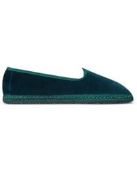 Flabelus - Bernarda Velvet Loafers - Lyst