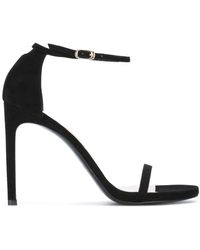 Stuart Weitzman Sandales Nudistong - Noir