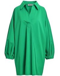 Essentiel Antwerp - Oversized Voluminous-Sleeves Mini Dress - Lyst