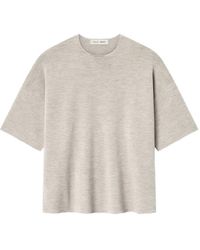 Fear Of God - Merino Short-Sleeve "Heather Stone" T-Shirt - Lyst