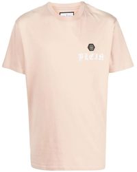 Philipp Plein - Chest Logo-Print Detail T-Shirt - Lyst