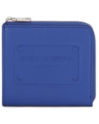 Dolce & Gabbana - Logo-debossed Zip-around Wallet - Lyst