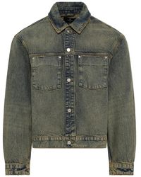 Represent - Chaqueta Vaquera Con Bolsillos En El Pecho - Lyst