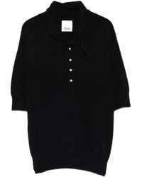 Allude - Bow-Detailed Button Pullover - Lyst