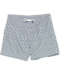 Fedeli - Floral-Print Swim Shorts - Lyst