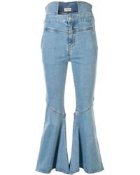 PORTSPURE High-rise Flared Jeans - Blue