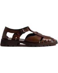 Hereu - Leather Sandals - Lyst