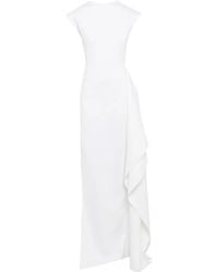 A.W.A.K.E. MODE - Draped-Detail Maxi Dress - Lyst