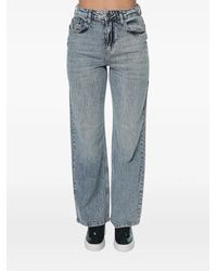 One Teaspoon - Icon High-Waist Straight-Leg Jeans - Lyst