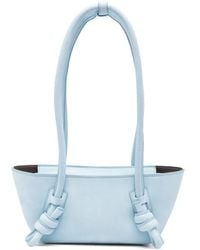 Hereu - Knot-Detail Leather Shoulder Bag - Lyst