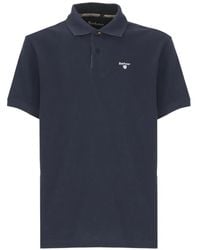 Barbour - Embroidered-Logo Polo Shirt - Lyst