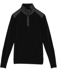 Belstaff - Pull À Demi-Zip Avec Patch Logo - Lyst