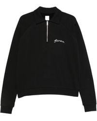 flâneur - Signature Half-Zip Sweatshirt - Lyst