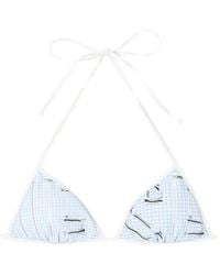 DIESEL - Top de bikini Kate-D-Core - Lyst