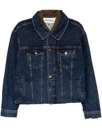 Monse - Double Layer Denim Jacket - Lyst