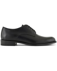 Giorgio Armani - Derby-Schuhe Aus Leder - Lyst