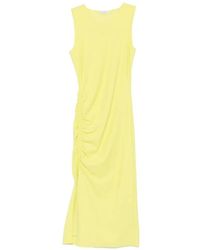 Patrizia Pepe - Midi Ruched Dress - Lyst