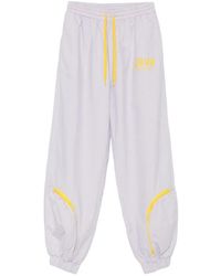 Love Moschino - Pantalon À Logo Imprimé - Lyst