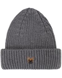 PELO FOUNDATION - Beanie Mit Bulldogge-Patch - Lyst