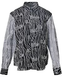 COMME DES GARÇON BLACK - Camicia Filip Pagowski Con Stampa - Lyst