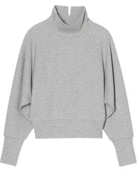 Closed - Sweatshirt Mit Stehkragen - Lyst