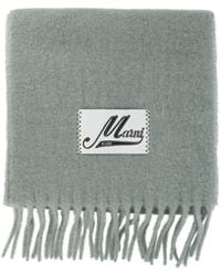 Marni - Sjaal Met Logopatch - Lyst
