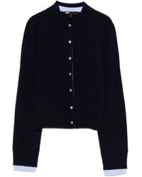 Maje - Button-Front Collared Cardigan - Lyst