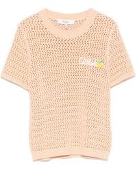 Chloé - Logo Crew Neck T-Shirt - Lyst
