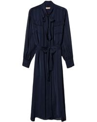 Twinset - Georgette Shirt Dress - Lyst