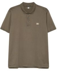 C.P. Company - Button Jersey Polo Shirt - Lyst