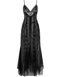 Dolce & Gabbana - Robe-Nuisette En Dentelle Chantilly - Lyst