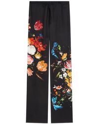 Dries Van Noten - Elasticated Viscose Pants - Lyst