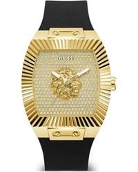 Guess - Orologio Con Cristalli 43Mm - Lyst