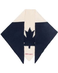 DSquared² Bandana con ricamo - Blu