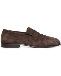 John Galliano - Suede Loafers - Lyst
