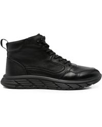 SERGIO MORETTI FIRENZE - Lace-Up Leather Boots - Lyst