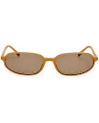 Jacquemus - Oval-Frame Sunglasses - Lyst