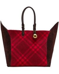 Burberry - Tote bag Shield extra large - Lyst
