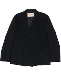 Valentino Garavani - Double-Breasted Peak-Lapels Jacket - Lyst