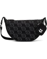 Karl Lagerfeld - Kleine Ikon Tas Met Halve Maan - Lyst