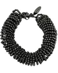 Brunello Cucinelli - Beaded Multi-Strand Bracelet - Lyst
