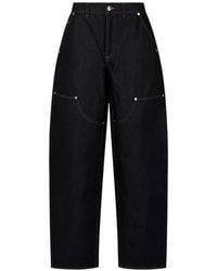 Givenchy - Contrast-Stitch Jeans - Lyst