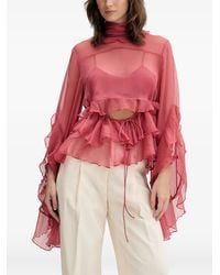 Bardot - Blouse Anyssa À Volants - Lyst