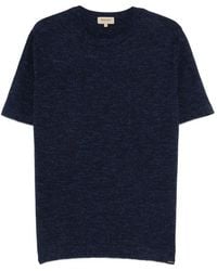 Woolrich - Cotton And Linen T-Shirt - Lyst