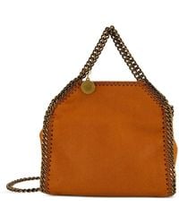 Stella McCartney - Petit Sac Cabas Falabella À Bord En Chaîne - Lyst