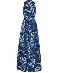 Cara Cara - Adriana Floral-Print Tiered Maxi Dress - Lyst