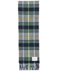 GANT - Check-Pattern Wool Scarf - Lyst