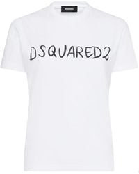 DSquared² - Logo-Print T-Shirt - Lyst