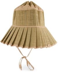 Lorna Murray - Capri Geometric-Pattern Hat - Lyst