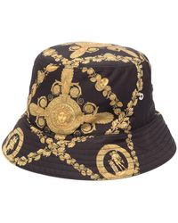 Versace - Barocco Print Bucket Hat - Lyst